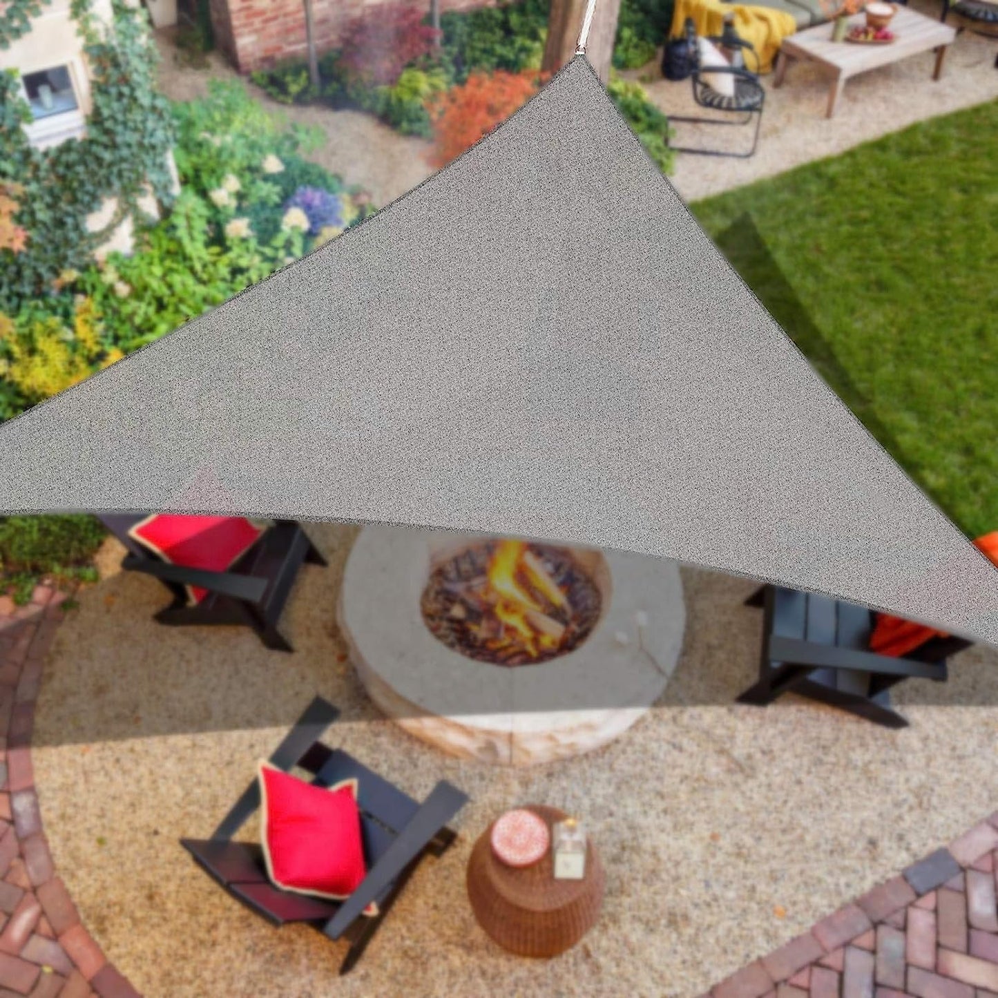 16' x 16' x 16'  Triangular Sail Shade