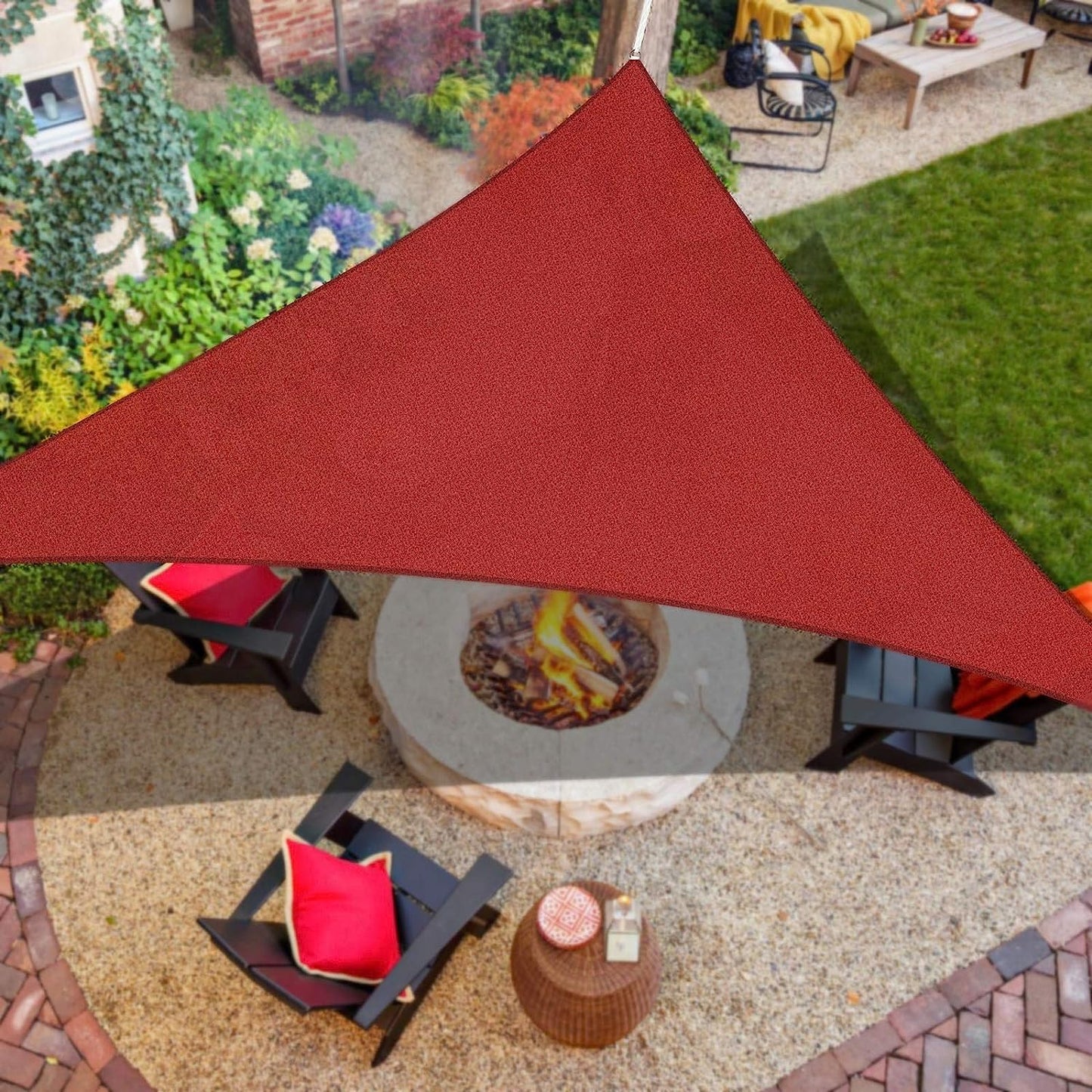 16' x 16' x 16'  Triangular Sail Shade