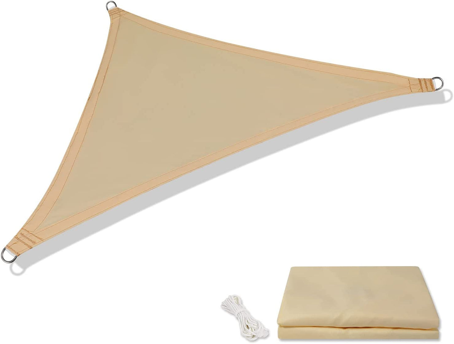 Triangle Sail Shade UV Block Canopy Waterproof Sun Shade
