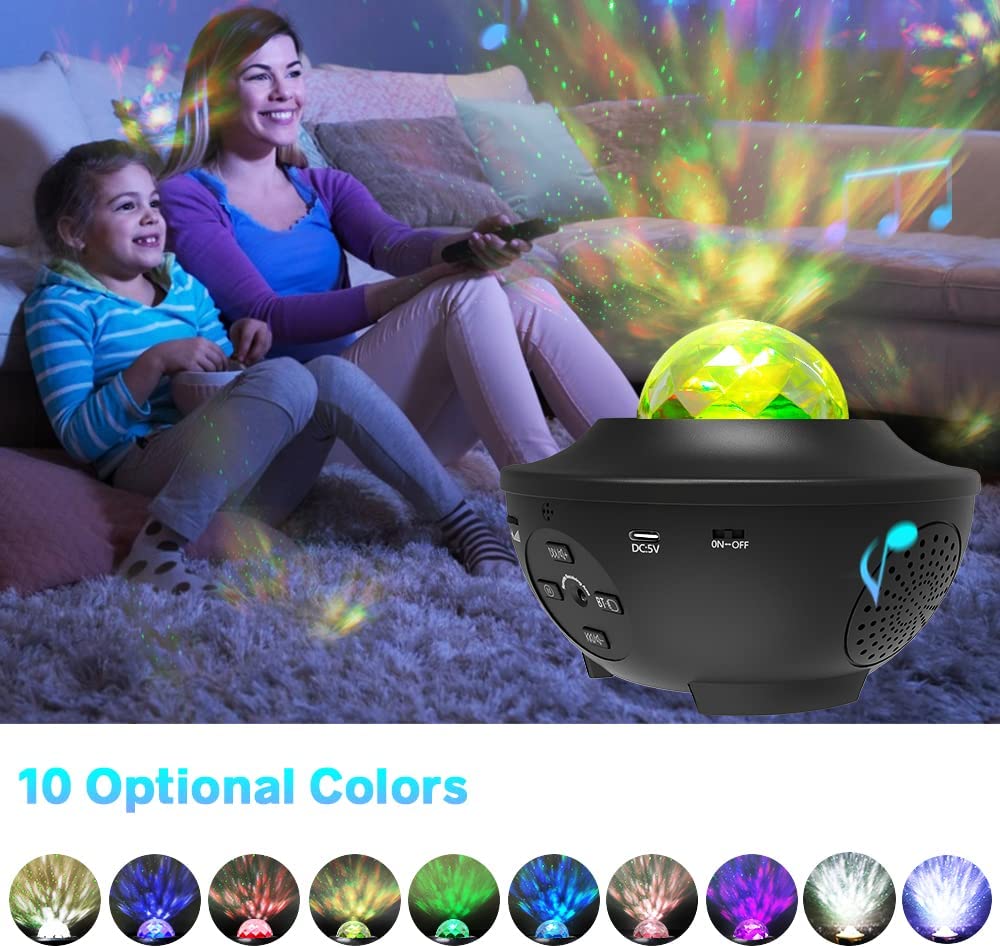 Galaxy Projector Star Projector 3 in 1 Ocean Galaxy Night Light Ceiling  Projector Galaxy 360 Pro Galaxy Globe Projector 40 Lighting Modes with  Remote