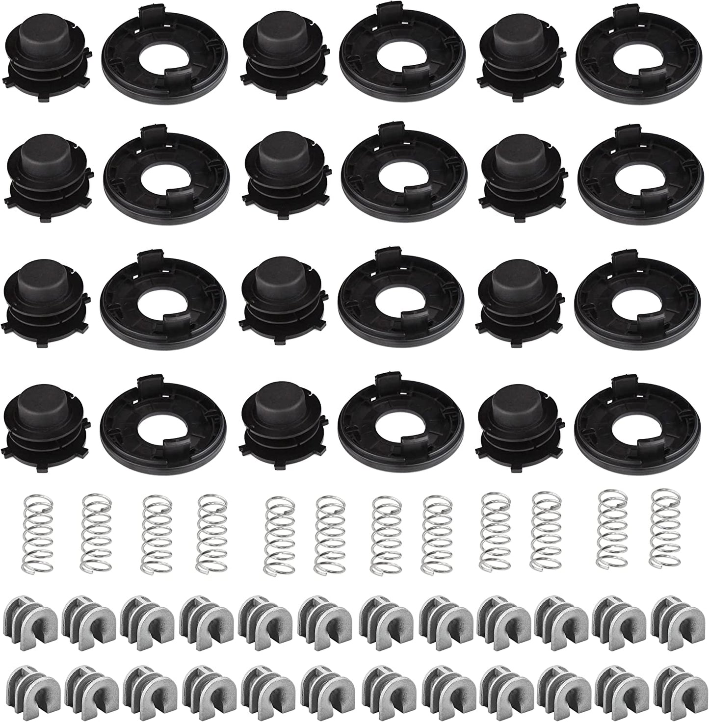 25-2 Trimmer Head, Spool Cover Spring Eyelet Replacement Parts Fit for Sthilt